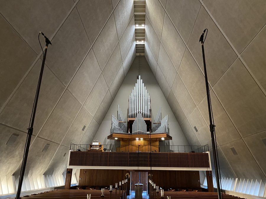 Grace Seminary recording session